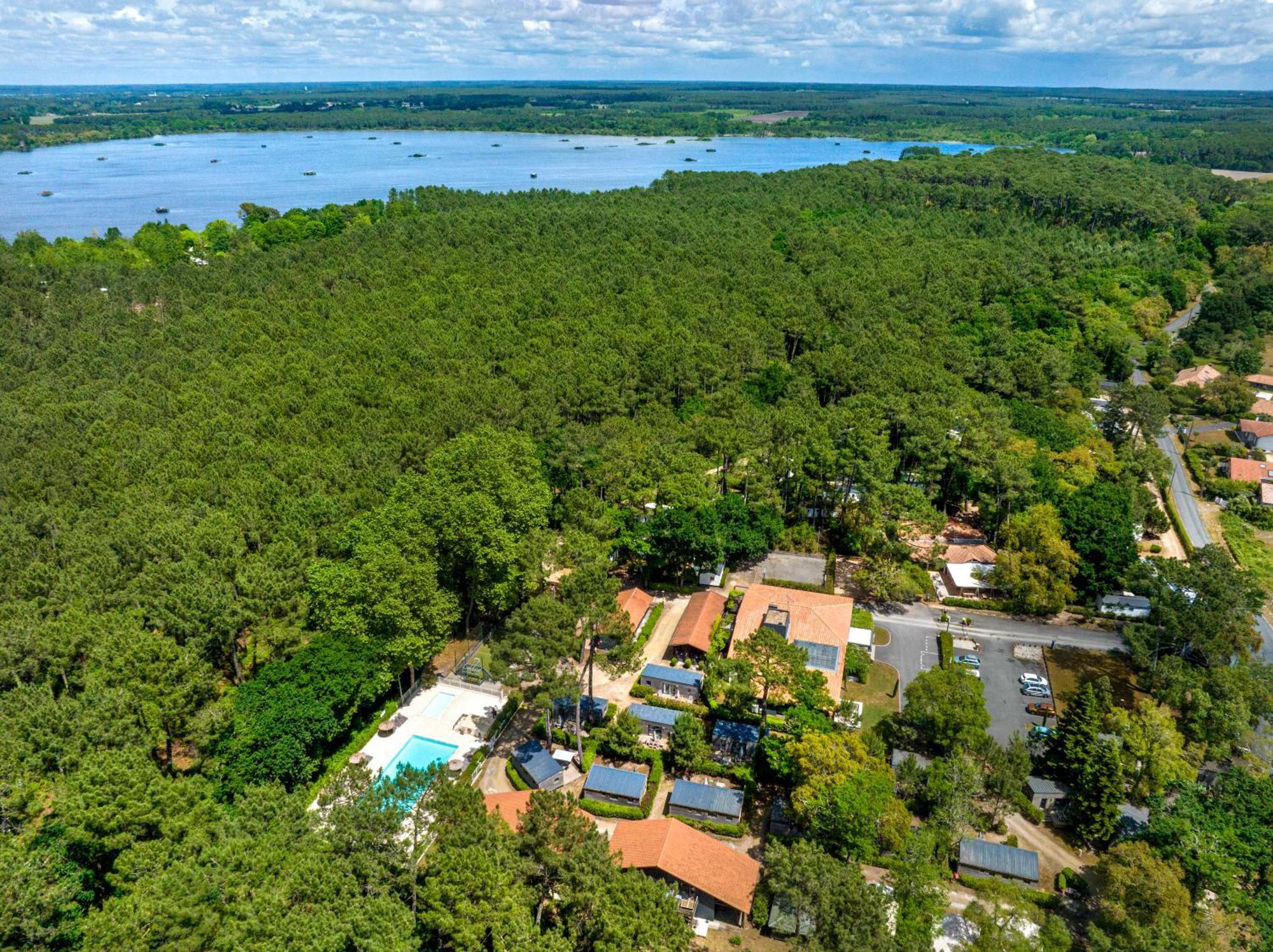 Camping-Village Vacances Les Deux Etangs Seignosse ภายนอก รูปภาพ