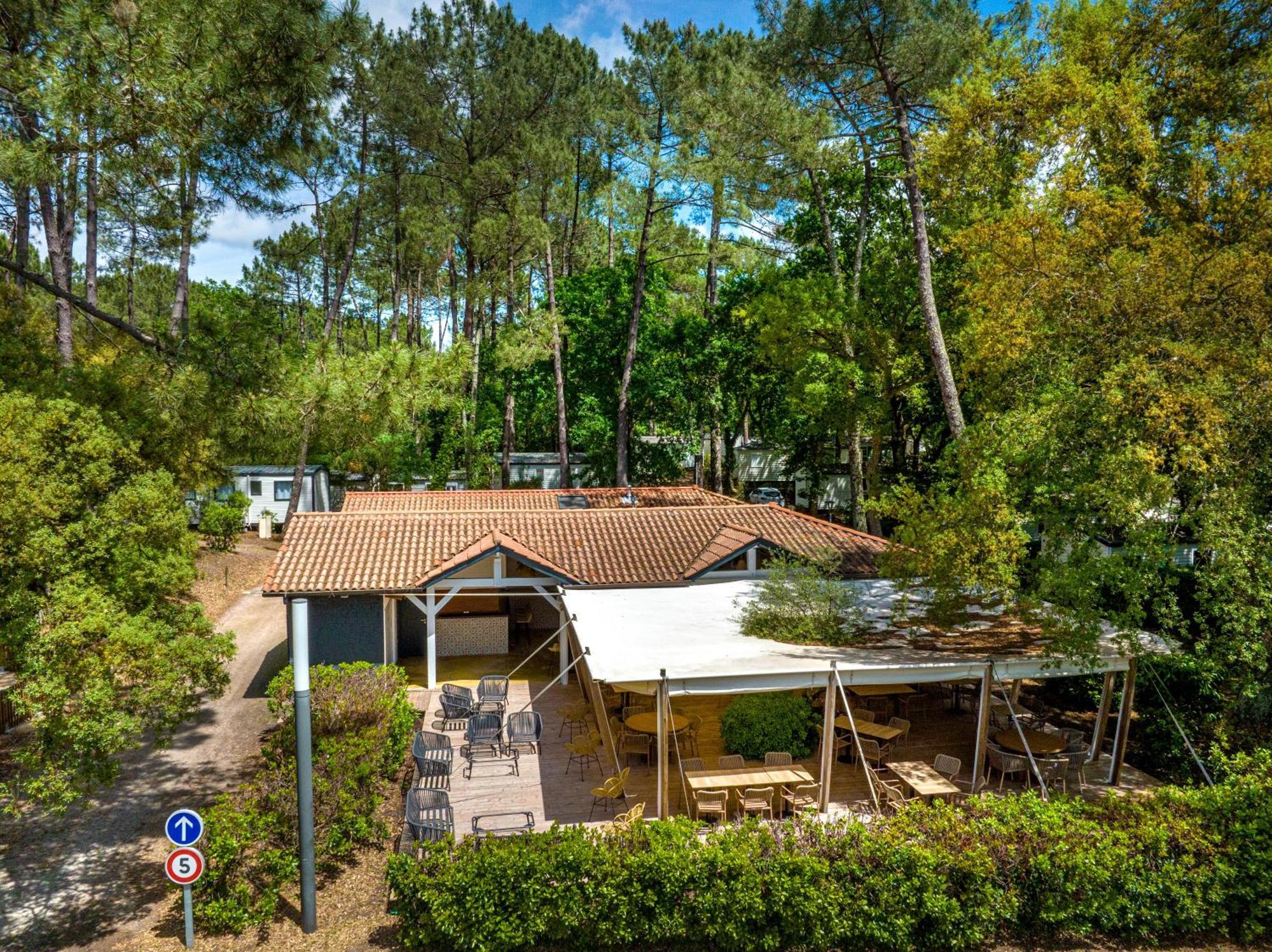 Camping-Village Vacances Les Deux Etangs Seignosse ภายนอก รูปภาพ