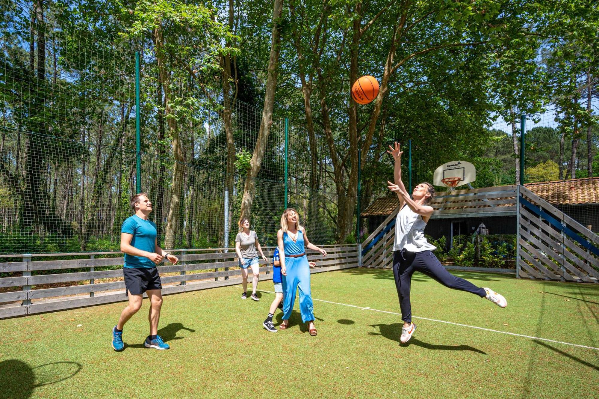 Camping-Village Vacances Les Deux Etangs Seignosse ภายนอก รูปภาพ